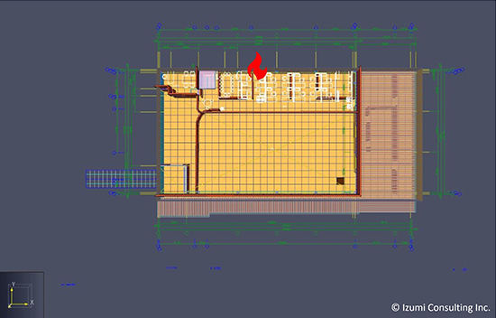 ②2F出火の場合1